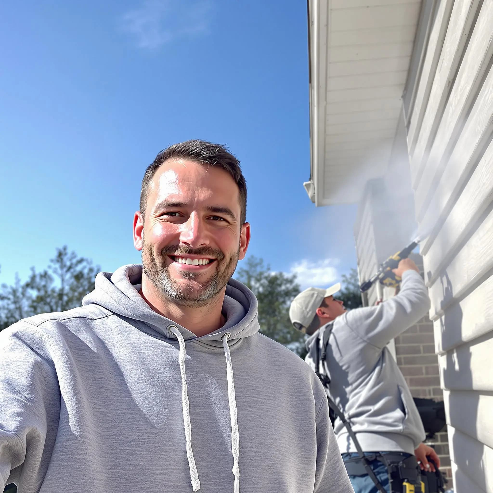 The Willoughby Power Washing team.