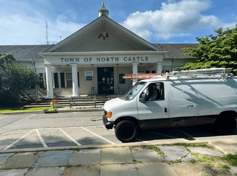 Willoughby Power Washing commercial cleaning team at work in Willoughby business district