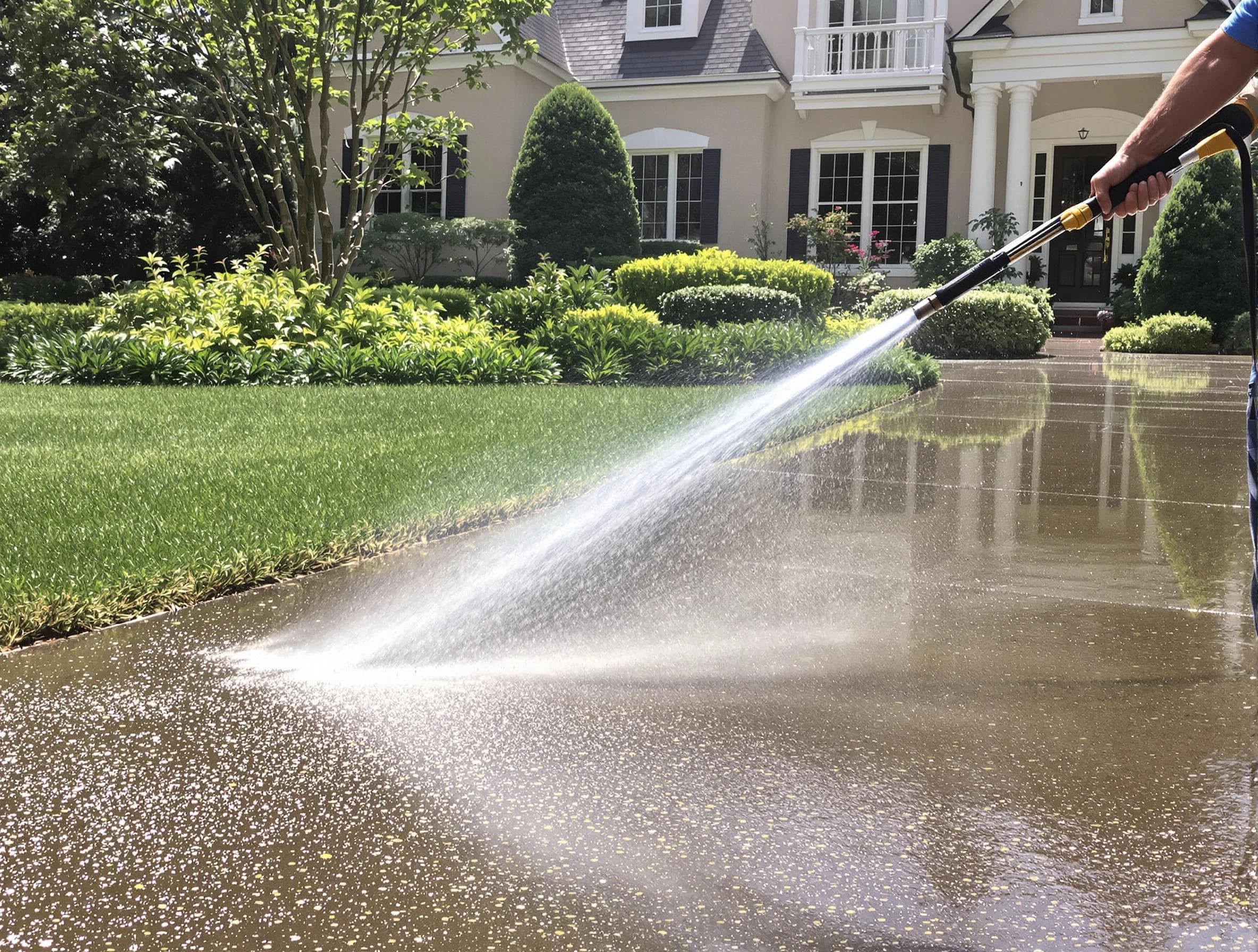 Willoughby Power Washing professional delivering pressure washing service in Willoughby